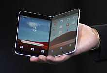 Neues Microsoft Smartphone - Foto: ---/kyodo/dpa