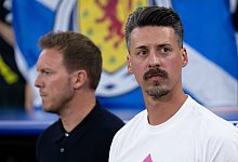 Sandro Wagner (r) und Julian Nagelsmann - Sven Hoppe/dpa