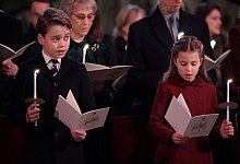 Weihnachtsgottesdienst in Westminster Abbey - Yui Mok/PA Wire/dpa