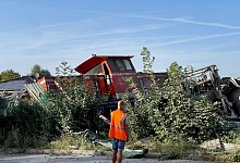 Güterzug entgleist - Christian Müller/Westfalennews/dpa