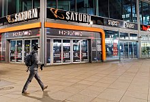 Elektronik-Fachmarkt Saturn - Carsten Koall/dpa