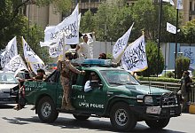 Taliban-Mitglieder in Kabul - Siddiqullah Alizai/AP/dpa