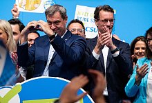 CSU-Abschlusskundgebung - Sven Hoppe/dpa