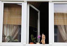 Fenster eines Hauses - Foto: Kay Nietfeld/dpa