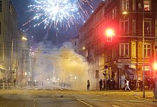 Feuerwerk - Sebastian Willnow/dpa