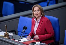 B&auml;rbel Bas hat als Bundestagspr&auml;sidentin das zweith&ouml;chste Staatsamt inne. - Michael Kappeler/dpa