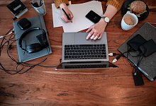 Homeoffice - Foto: Fabian Strauch/dpa