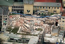 K&ouml;lner Archiveinsturz - Foto: Oliver Berg/dpa