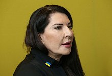 Die Performance-K&uuml;nstlerin Marina Abramovi? in Berlin. - Wolfgang Kumm/dpa