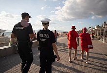 Polizeistreife auf Mallorca - Clara Margais/dpa