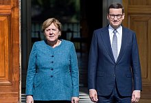 Angela Merkel trifft Mateusz Morawiecki - Foto: Attila Husejnow/SOPA Images via ZUMA Press Wire/dpa