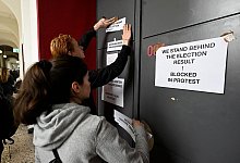 Studentenprotest an Düsseldorfer Kunstakademie - Roberto Pfeil/dpa