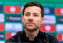 DFB Pokal Halbfinale: Pressekonferenz Bayer 04 Leverkusen; 31.03.2025 - 1 - IMAGO/Beautiful Sports