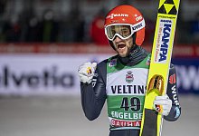 Markus Eisenbichler - Foto: Urs Flueeler/KEYSTONE/dpa