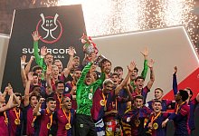 Supercup FC Barcelona - Real Madrid - Altaf Qadri/AP/dpa