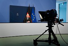 Online-Treffen des Weltwirtschaftsforums Davos - Foto: Markus Schreiber/AP Pool/dpa