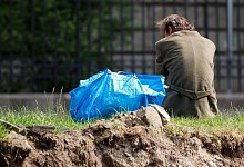 Zum Stichtag 30. Juni 2017 waren in NRW 32.300 Menschen wohnungslos gemeldet, nahezu 30 Prozent mehr als im Vorjahr. - picture alliance