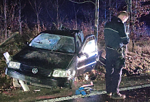 Das Auto des jungen Mannes soll sich mehrfach überschlagen haben. - Svenja Ludwig