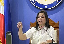Philippinische Vizepräsidentin Sara Duterte - -/kyodo/dpa