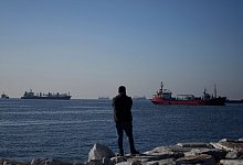 Getreide-Exporte - Khalil Hamra/AP/dpa