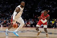 Basketball: L&auml;nderspiel USA - Deutschland - Alastair Grant/AP