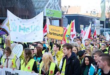 Streiktag der Frauenberufe im Öffentlichen Dienst - Bernd Thissen/dpa