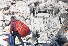 Erdbebenkatastrophe in der T&uuml;rkei - Shadati/XinHua/dpa