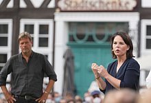 Habeck und Baerbock - Foto: Kay Nietfeld/dpa