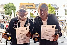 Stadt Hungen verleiht Ehrenbürgerwürde an Die Amigos - Christian Lademann/dpa