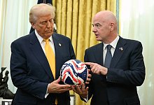 US-Präsident Trump - Uncredited/Pool/AP/dpa