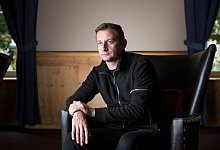 Der ukrainische Autor Serhij Zhadan erh&auml;lt den Friedenspreis des Deutschen Buchhandels 2022. - Dominic Steinmann/Keystone/dpa