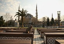 Blaue Moschee in Istanbul (Archivbild) - Emrah Gurel/AP/dpa