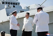 Kim Jong Un - Uncredited/KCNA/KNS/dpa