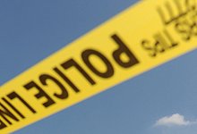 Polizeiabsperrung - Michael Reynolds/epa/dpa