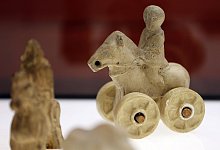 Ein kleiner Reiter aus der R&ouml;merzeit - picture alliance / dpa