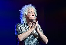 Queen Gitarrist Brian May bei Musical "We will rock you" - Bernd Weißbrod/dpa