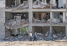 Antakya nach dem Erdbeben - Boris Roessler/dpa