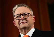 Australiens Premier Albanese - Lukas Coch/AAP/dpa