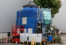 Offizielle Inbetriebnahme eines "CO2-Staubsaugers" - Roland Weihrauch/dpa