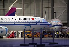 Airbus-Werk in Hamburg - Marcus Brandt/dpa