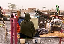 Flüchtlinge aus dem Sudan - Eva-Maria Krafczyk/dpa