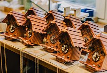 Nur echt aus dem Schwarzwald: die Kuckucksuhr - Philipp von Ditfurth/dpa