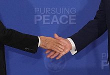 Treffen von Trump und Putin - Jae C. Hong/AP/dpa