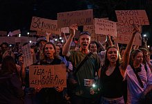 Demonstration für die Unabhängigkeit von Antikorruptionsbüro - Alex Babenko/AP/dpa