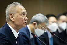 Chinas Vizepremier Liu He - Michael Buholzer/KEYSTONE/dpa