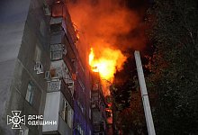 Ukraine-Krieg - Odessa - Uncredited/Ukrainian Emergency Service/AP/dpa