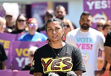 Historisches Referendum spaltet Australien - Darren England/AAP/dpa