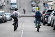 Auf dem Schulweg in Baden-Württemberg - Marijan Murat/dpa