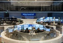 Börse Frankfurt - Dax-Anzeige - Foto: Boris Roessler/dpa