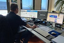 Auf Streife im sozialen Netzwerk - Foto: Polizei Hessen/dpa